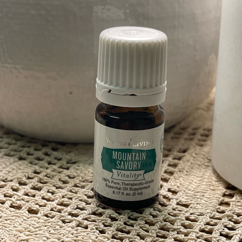 Brand New Mountain Savory Vitality 5ml Young Living Essential Oil Unopened